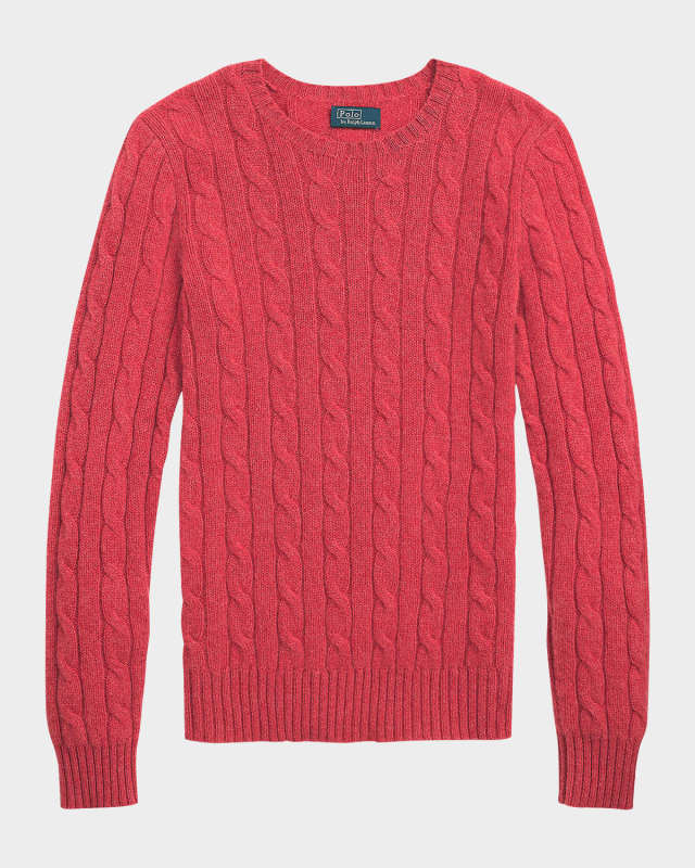Cable-Knit Cashmere Sweater